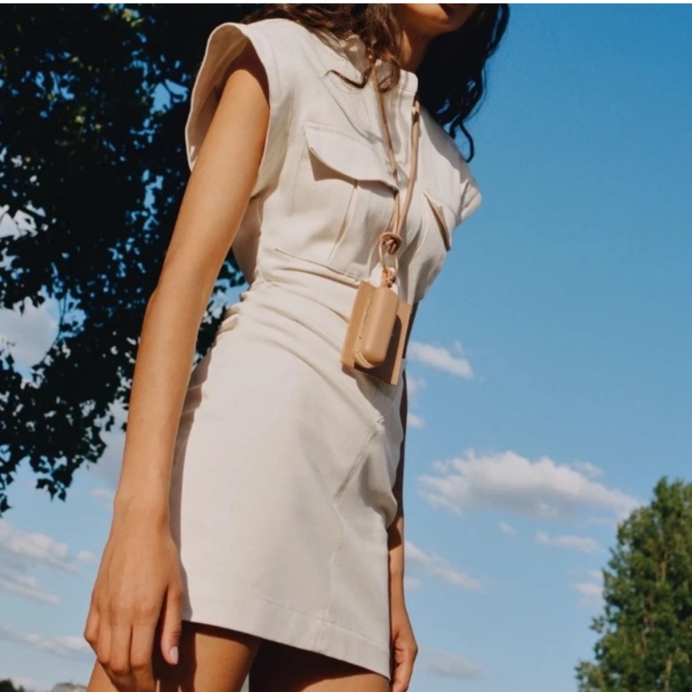 Zara Cream Mini Dress